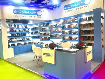 Modern Stationery Exhibition Stall 