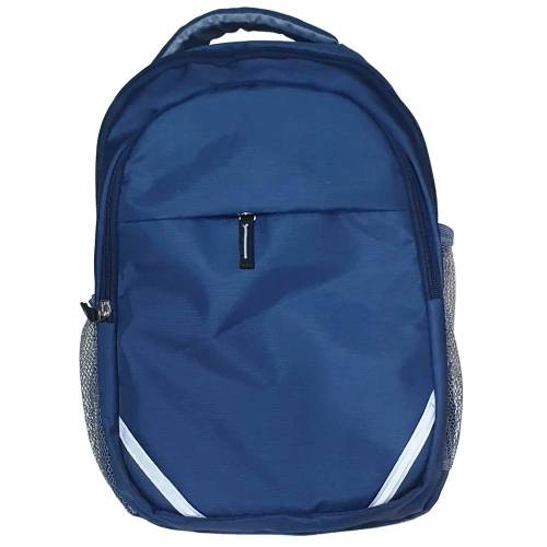 Blue Polyester School Backpack for Boys and Girls Manufacturers, Suppliers, Exporters in Odisha