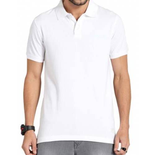 Classic White Short Sleeve Polo T-Shirt For Promotional Events Manufacturers, Suppliers, Exporters in Howrah