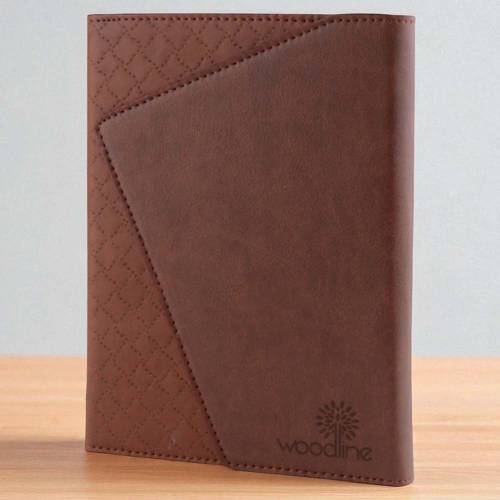 Customized Dual Tone Brown Executive Notebook for Corporate Gifting Manufacturers, Suppliers, Exporters in Mysore