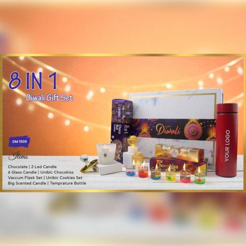 Elegant Corporate Festival Gift Set With Premium Snacks And Lighting Decor Manufacturers, Suppliers, Exporters in Assam
