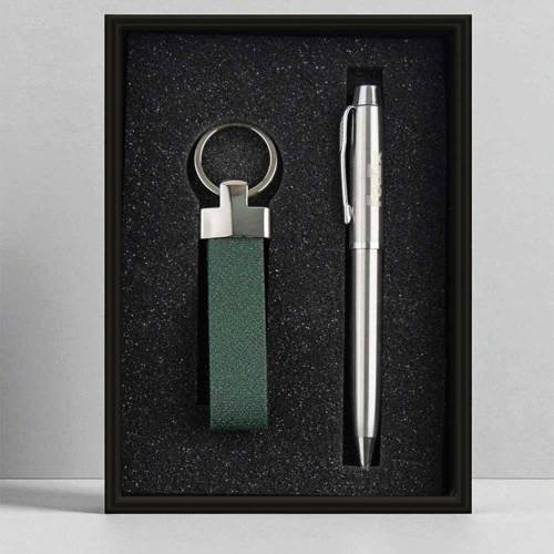 Executive Ball Pen and Keychain Gift Set for Corporate Gifting Manufacturers, Suppliers, Exporters in Bihar