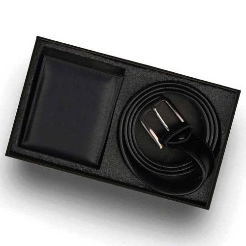 Executive Leather Wallet and Belt Combo in Premium Presentation Box Manufacturers, Suppliers, Exporters in Vapi