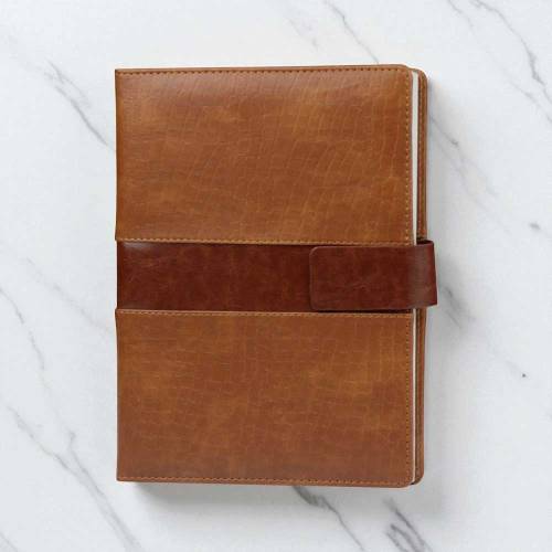Luxury Corporate Notebook in Deep Chestnut Brown Finish Manufacturers, Suppliers, Exporters in Manesar