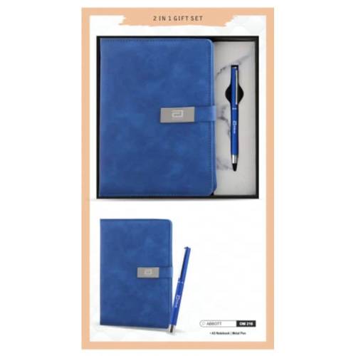 Premium Leather Corporate Gift Collection Classic Blue Color Manufacturers, Suppliers, Exporters in Manesar