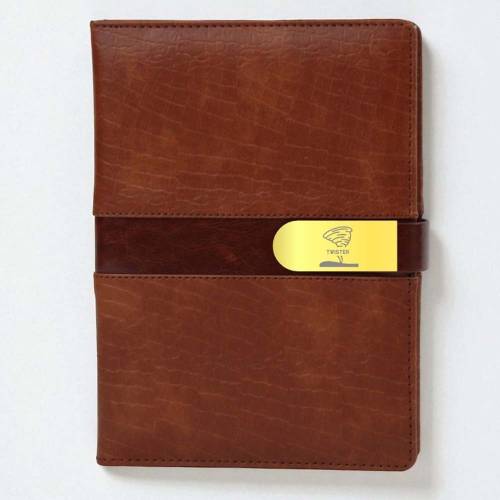 Professional Brown Notebook Diary for Office Notes and Planning Manufacturers, Suppliers, Exporters in Mysore