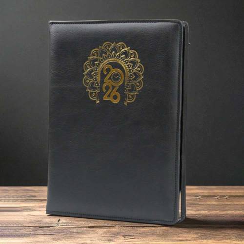 Professional Business Journal in Midnight Black Leatherette Cover Manufacturers, Suppliers, Exporters in Rajarhat